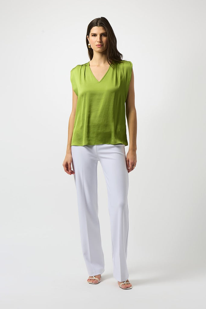 Joseph Ribkoff T Ankle Length Sand Trouser 181089 3854 main image 1