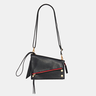 Hammitt Curtis-Black-BG-Red Zip