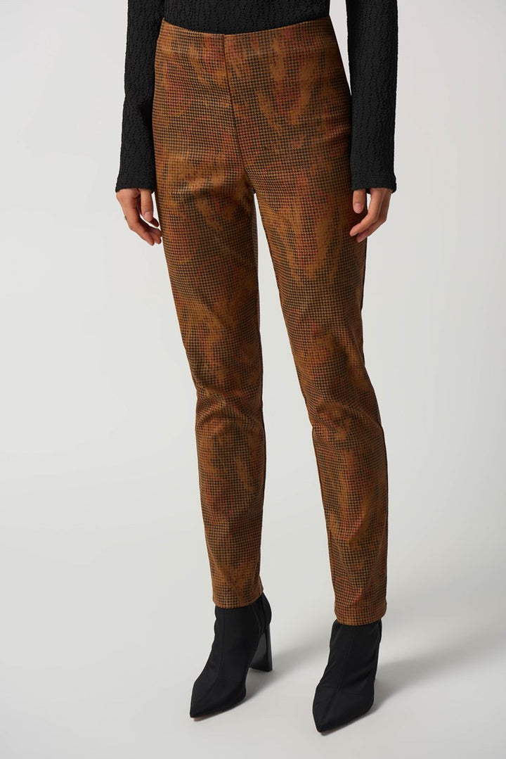 Joseph Ribkoff 233000 Pants Brown/Multi