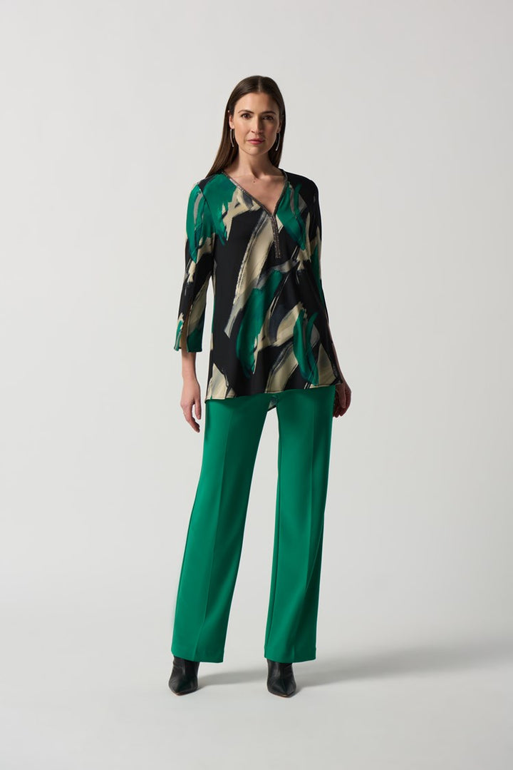 Joseph Ribkoff 233178 Top Black/Multi