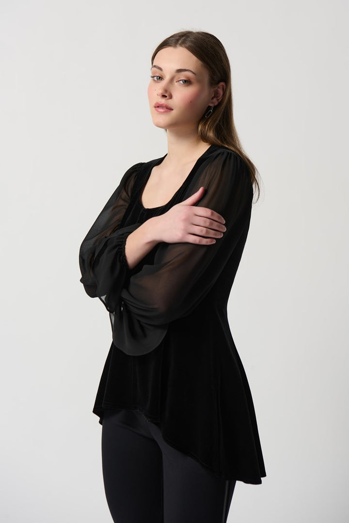 Joseph Ribkoff 234277 Top Black