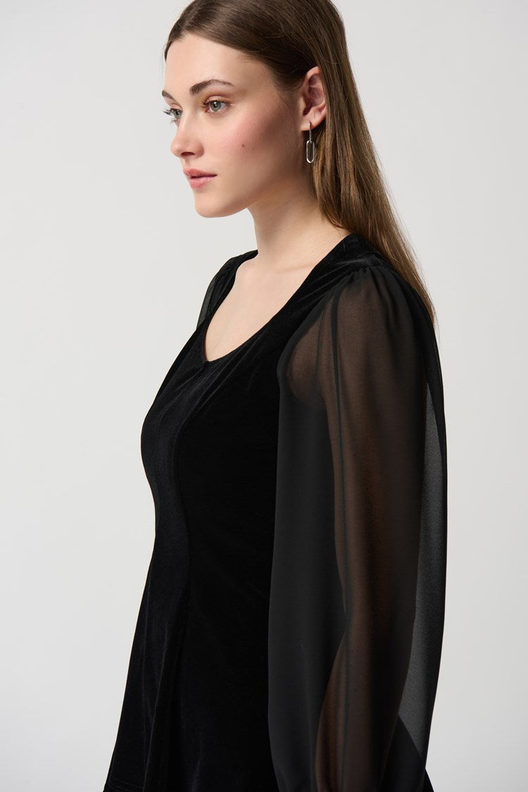 Joseph Ribkoff 234277 Top Black