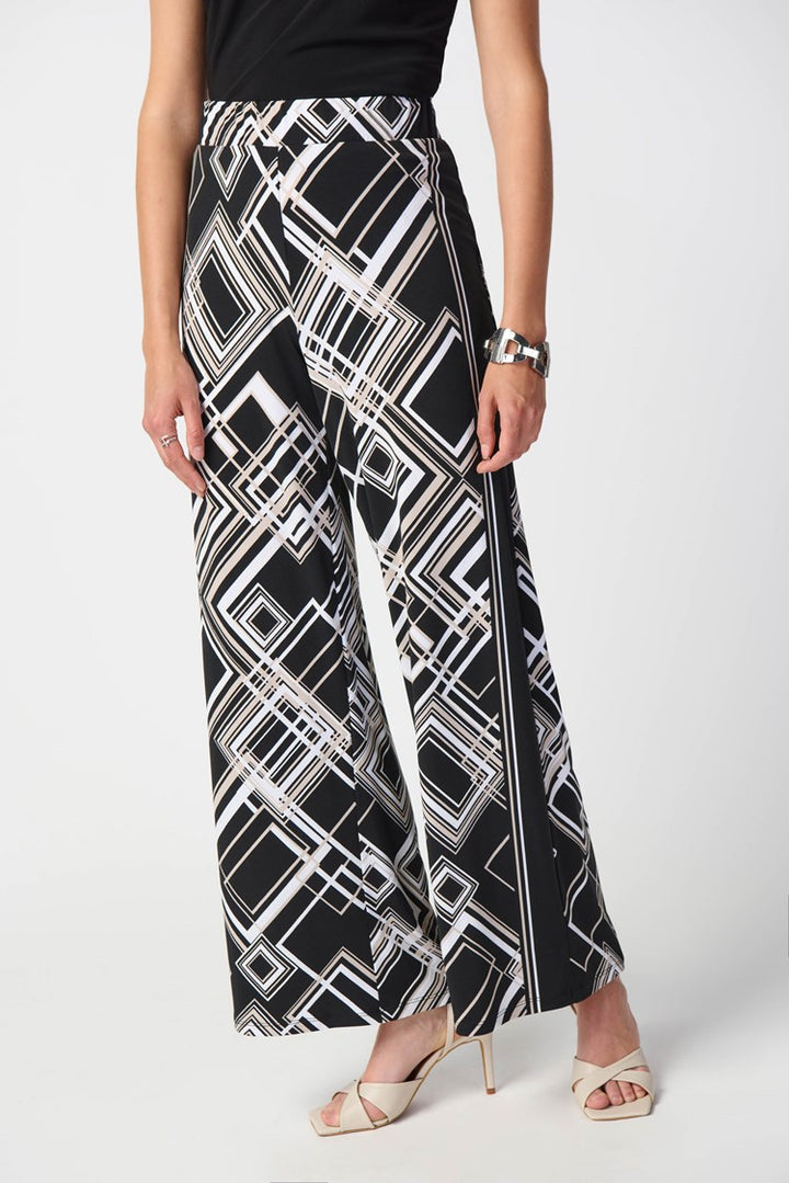 Joseph Ribkoff 241072 Pants Black/Multi