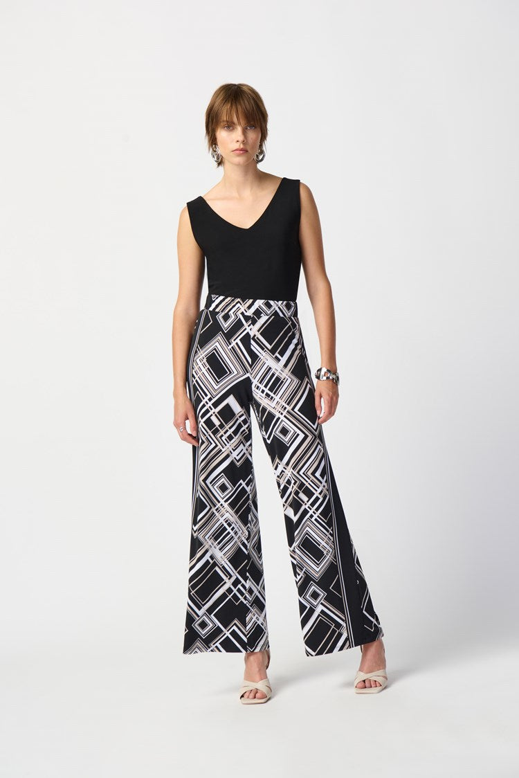 Joseph Ribkoff 241072 Pants Black/Multi