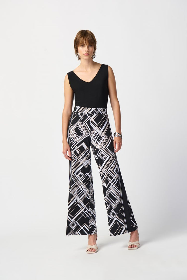 Joseph Ribkoff 241072 Pants Black/Multi
