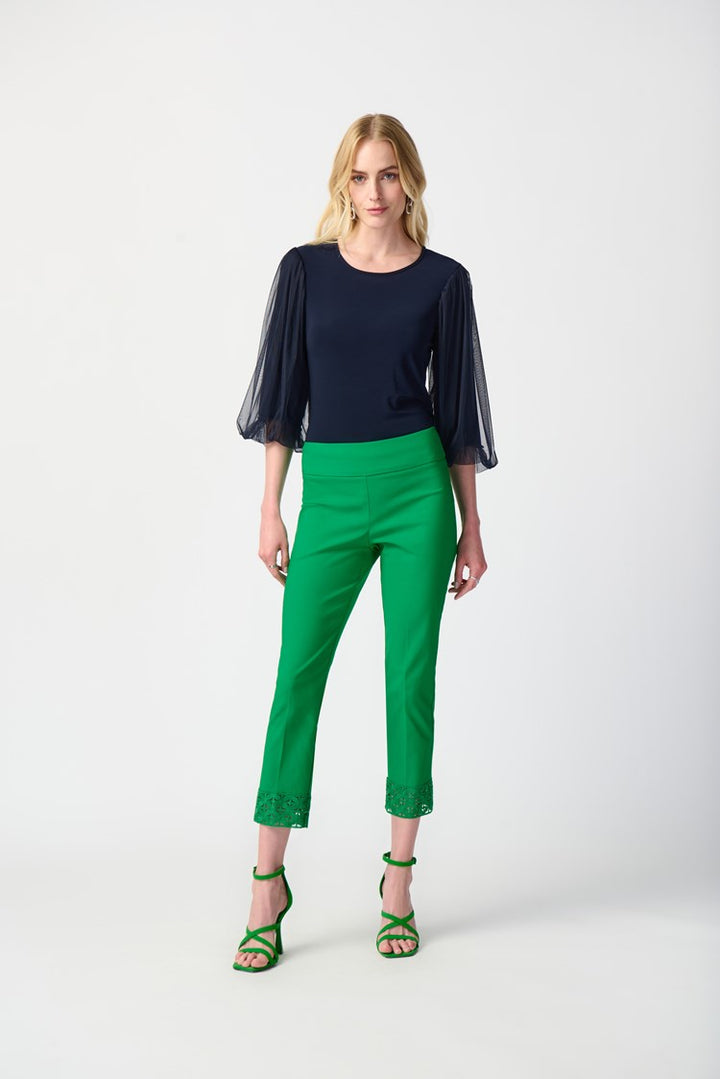 Joseph Ribkoff 241102 Pants Island Green