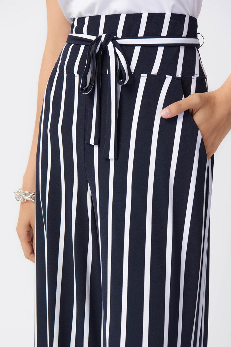 Joseph Ribkoff 241135 Pants Midnight Blue/Vanilla