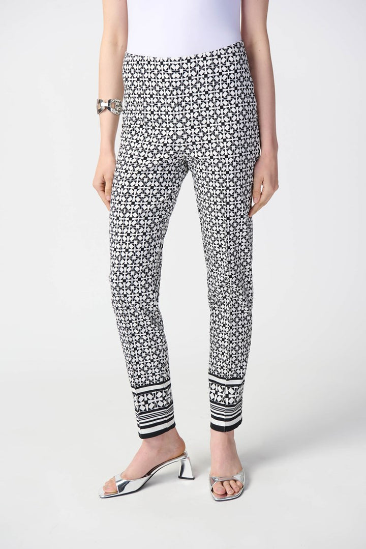 Joseph Ribkoff 241186 Pants Vanilla/Black