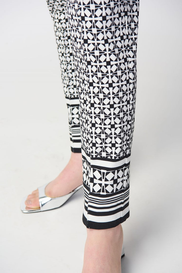 Joseph Ribkoff 241186 Pants Vanilla/Black