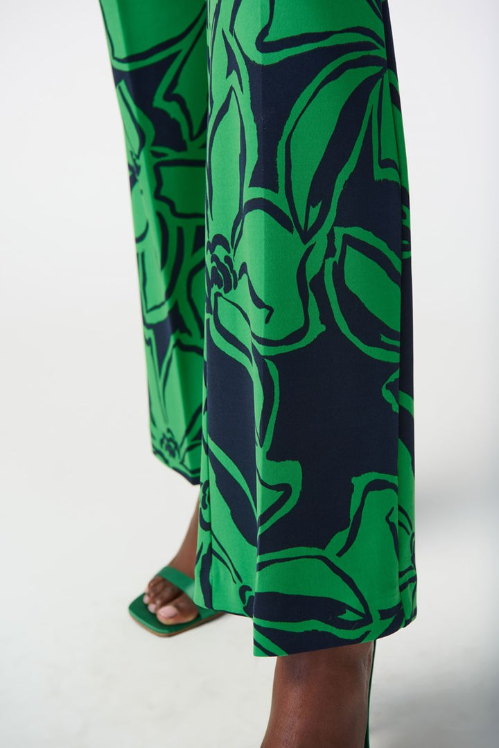 Joseph Ribkoff 241254 Pants Midnight Blue/Green