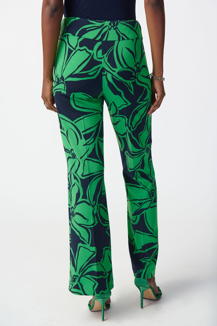 Joseph Ribkoff 241254 Pants Midnight Blue/Green