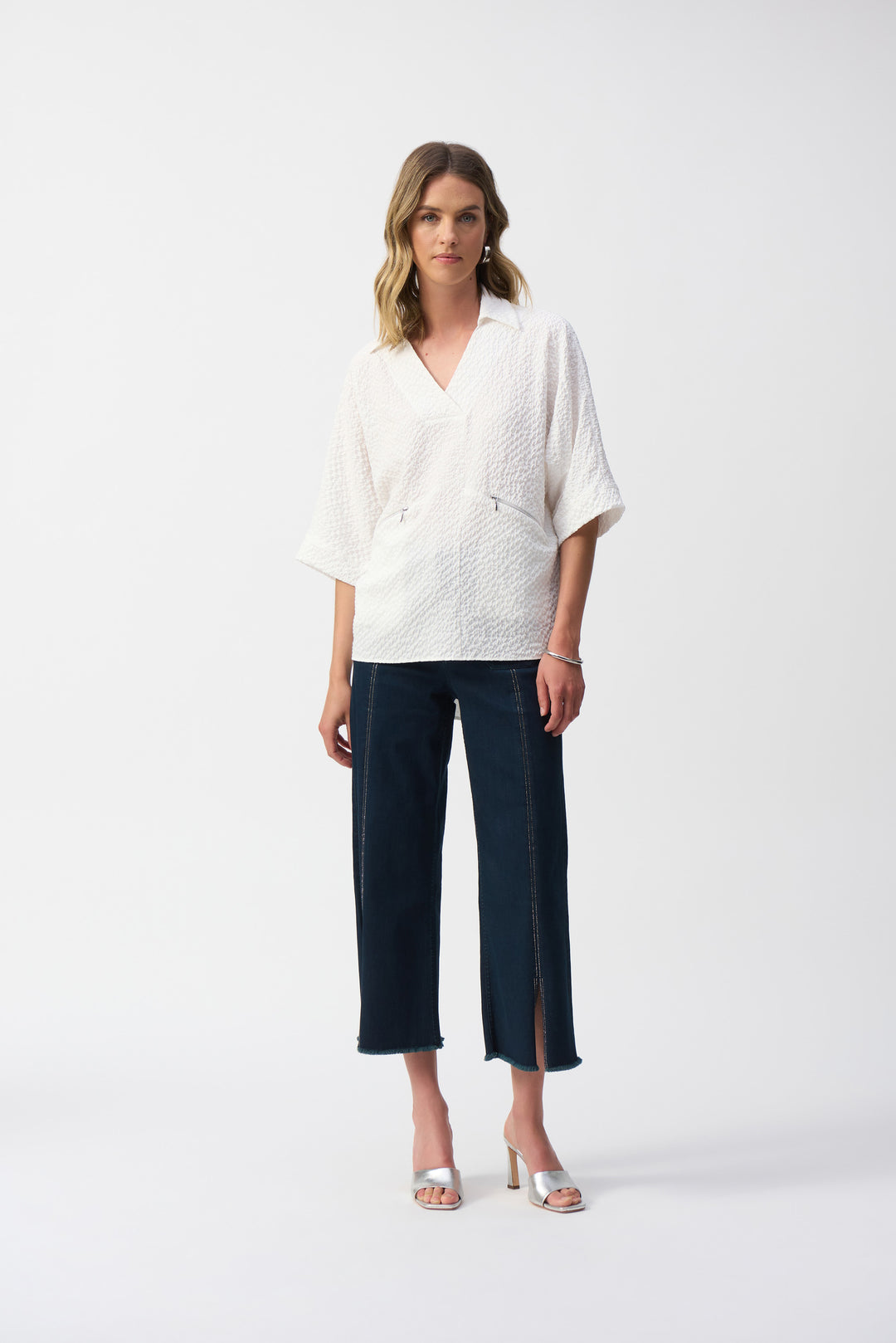 Joseph Ribkoff 241903 Pants Dark Denim Blue