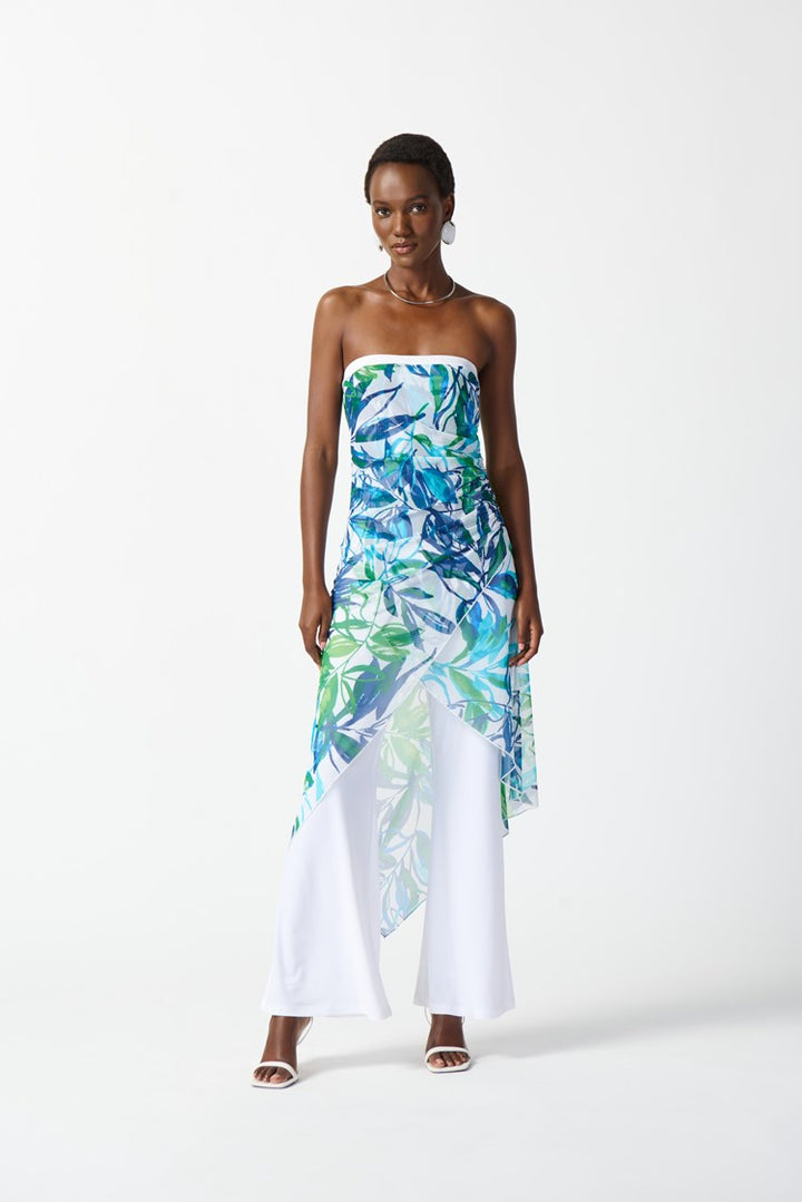 Joseph Ribkoff 242024 Jumpsuit Vanilla/Multi