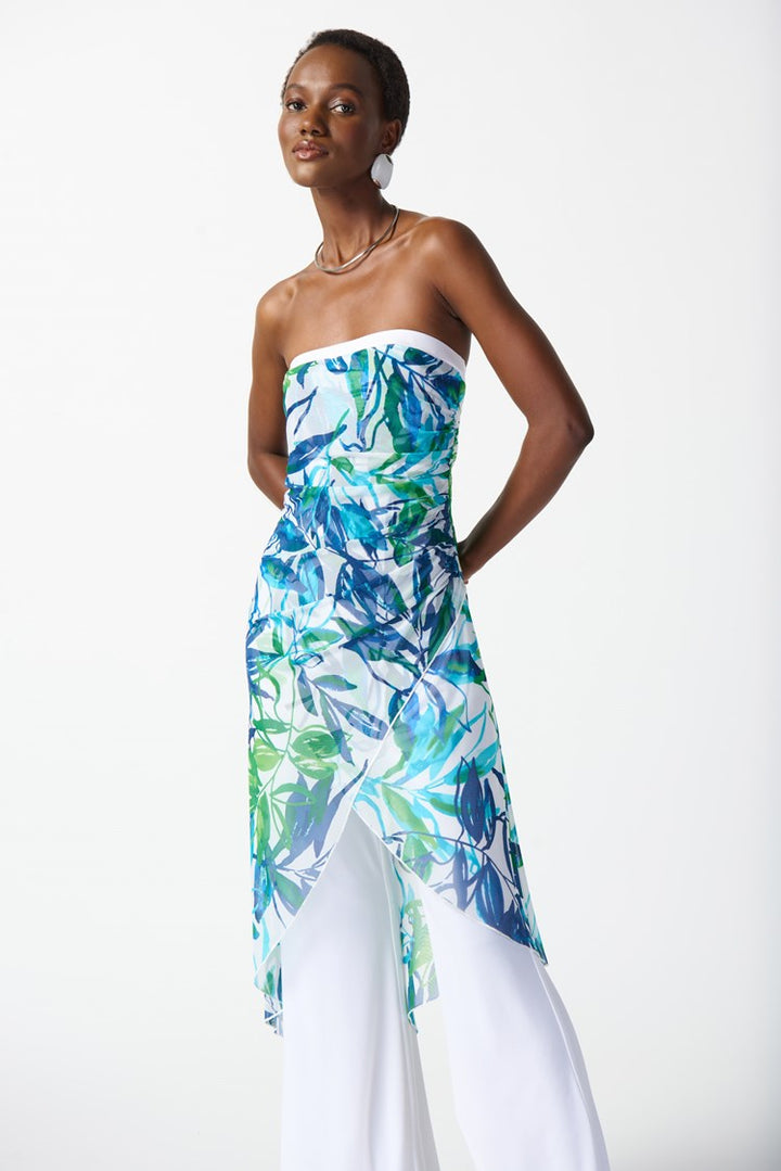 Joseph Ribkoff 242024 Jumpsuit Vanilla/Multi