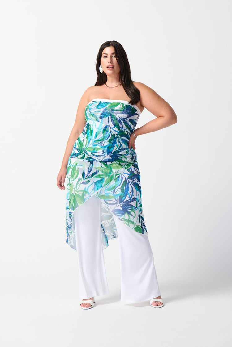 Joseph Ribkoff 242024 Jumpsuit Vanilla/Multi