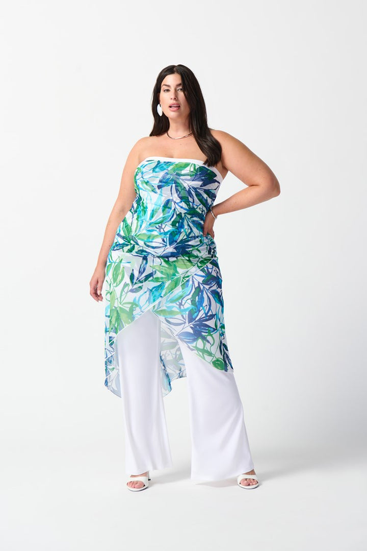 Joseph Ribkoff 242024 Jumpsuit Vanilla/Multi