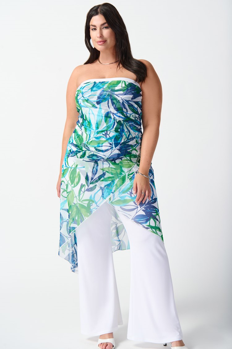 Joseph Ribkoff 242024 Jumpsuit Vanilla/Multi