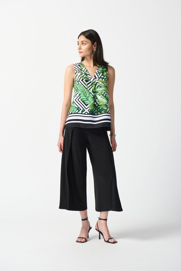 Joseph Ribkoff 242237 Top Vanilla/Multi