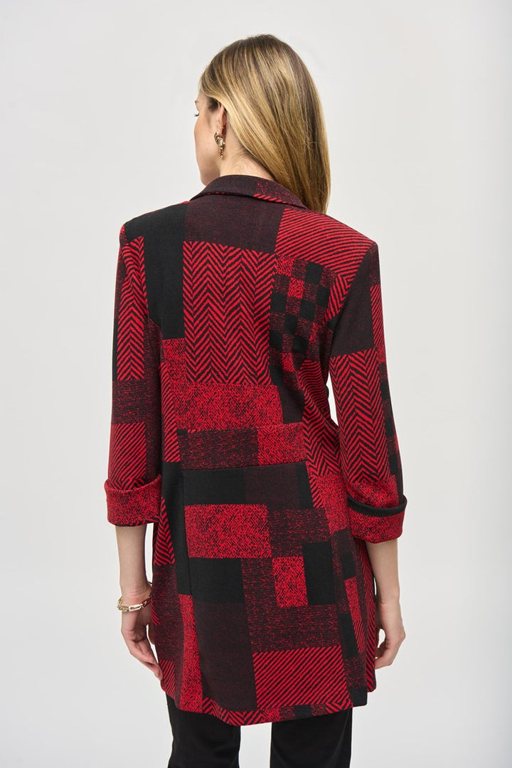 Joseph Ribkoff 243309 Jacket Black/Red