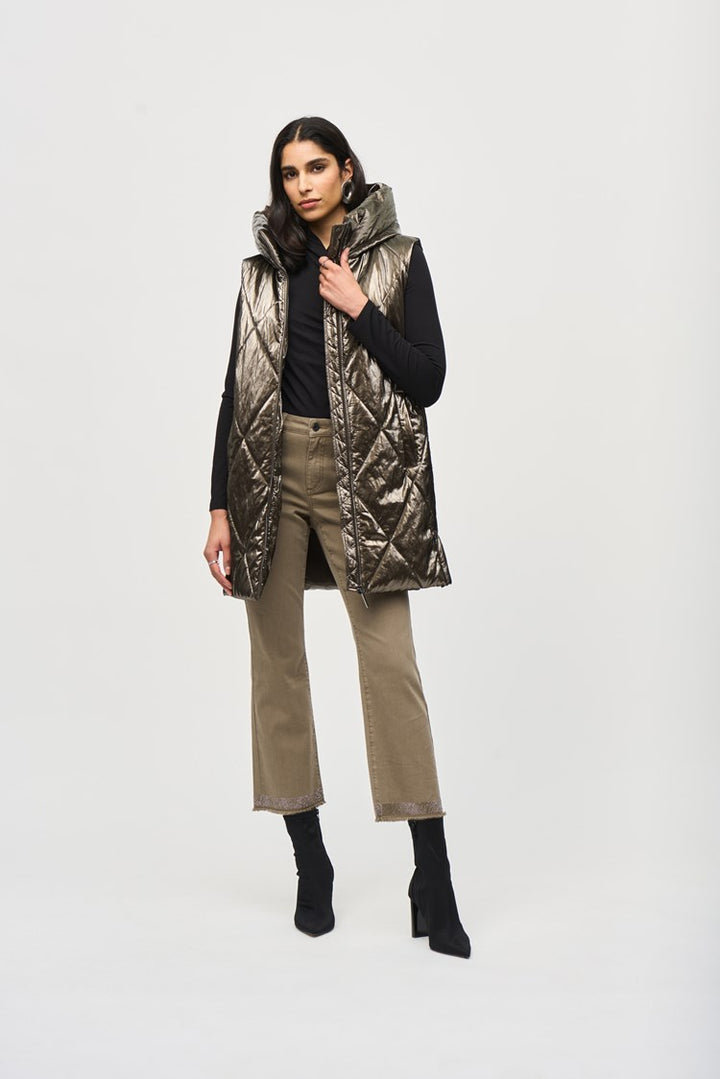 Joseph Ribkoff 243940 Vest Taupe