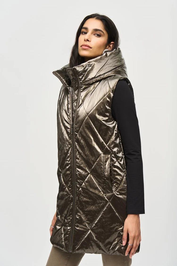 Joseph Ribkoff 243940 Vest Taupe
