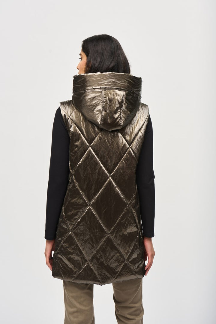 Joseph Ribkoff 243940 Vest Taupe