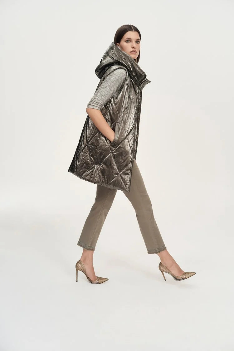 Joseph Ribkoff 243940 Vest Taupe