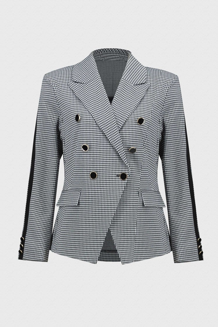 Joseph Ribkoff 244938 Jacket Black/Vanilla