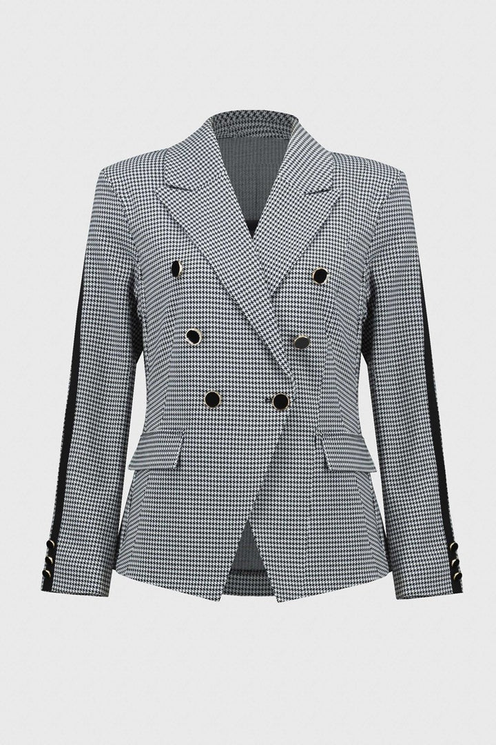 Joseph Ribkoff 244938 Jacket Black/Vanilla
