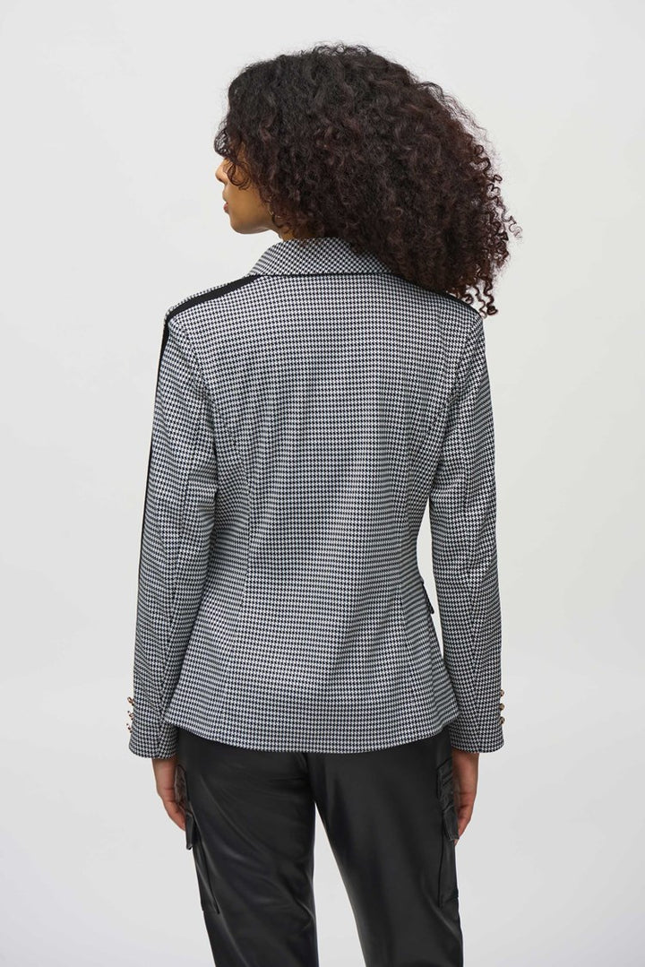 Joseph Ribkoff 244938 Jacket Black/Vanilla