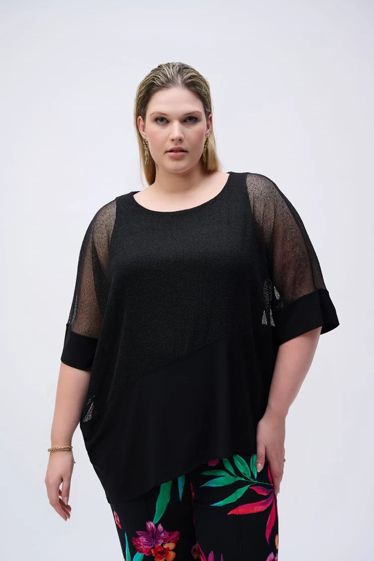 Joseph Ribkoff 251092 Top Black