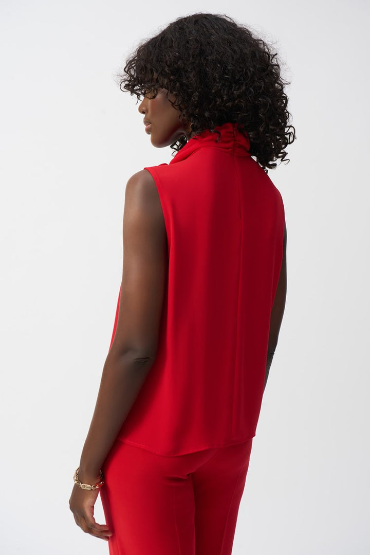 Joseph Ribkoff 251115 Top Radiant Red