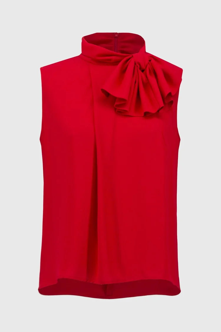 Joseph Ribkoff 251115 Top Radiant Red