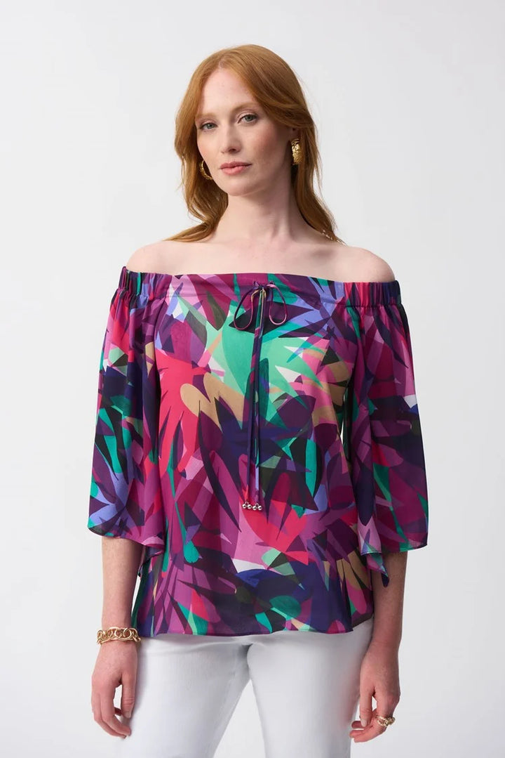 Joseph Ribkoff 251179 Top Multicolor