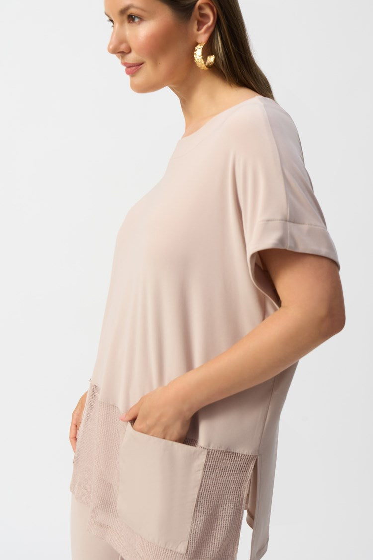 Joseph Ribkoff 251233 Top Parchment