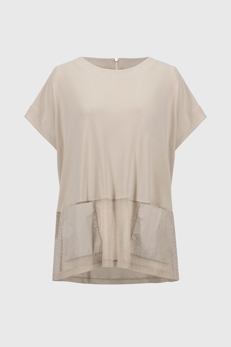 Joseph Ribkoff 251233 Top Parchment