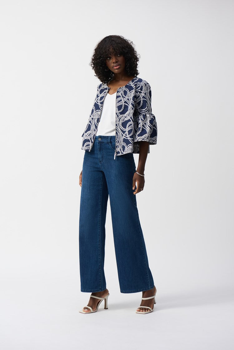 Joseph Ribkoff 251968 Pants Denim Medium Blue