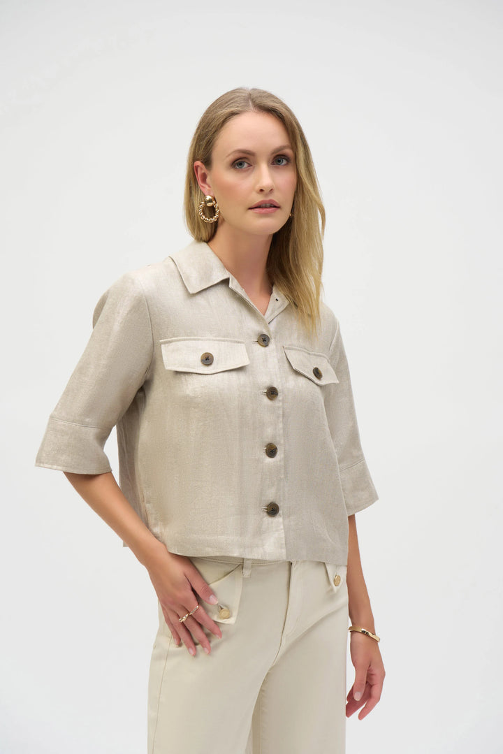 Joseph Ribkoff 252921 Jacket Champagne