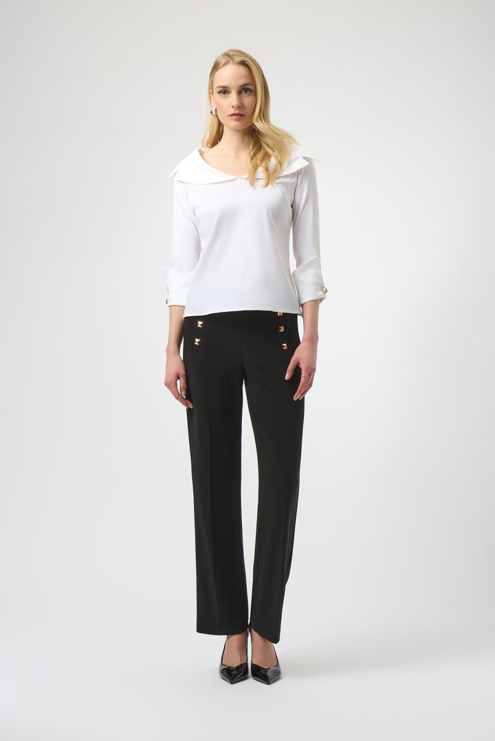 Joseph Ribkoff 254010 Top Vanilla