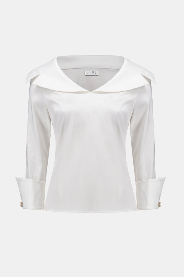 Joseph Ribkoff 254010 Top Vanilla
