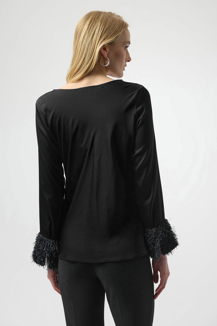 Joseph Ribkoff 254020 Top Black
