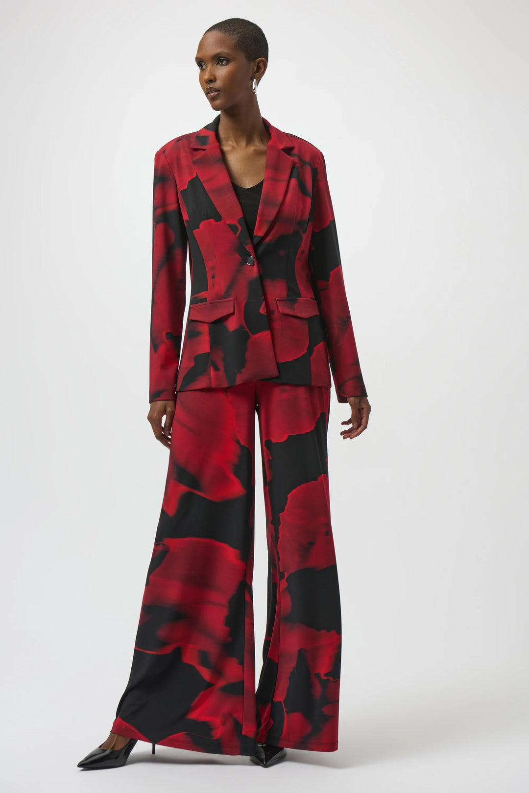 Joseph Ribkoff 254092 Jacket Black/Red