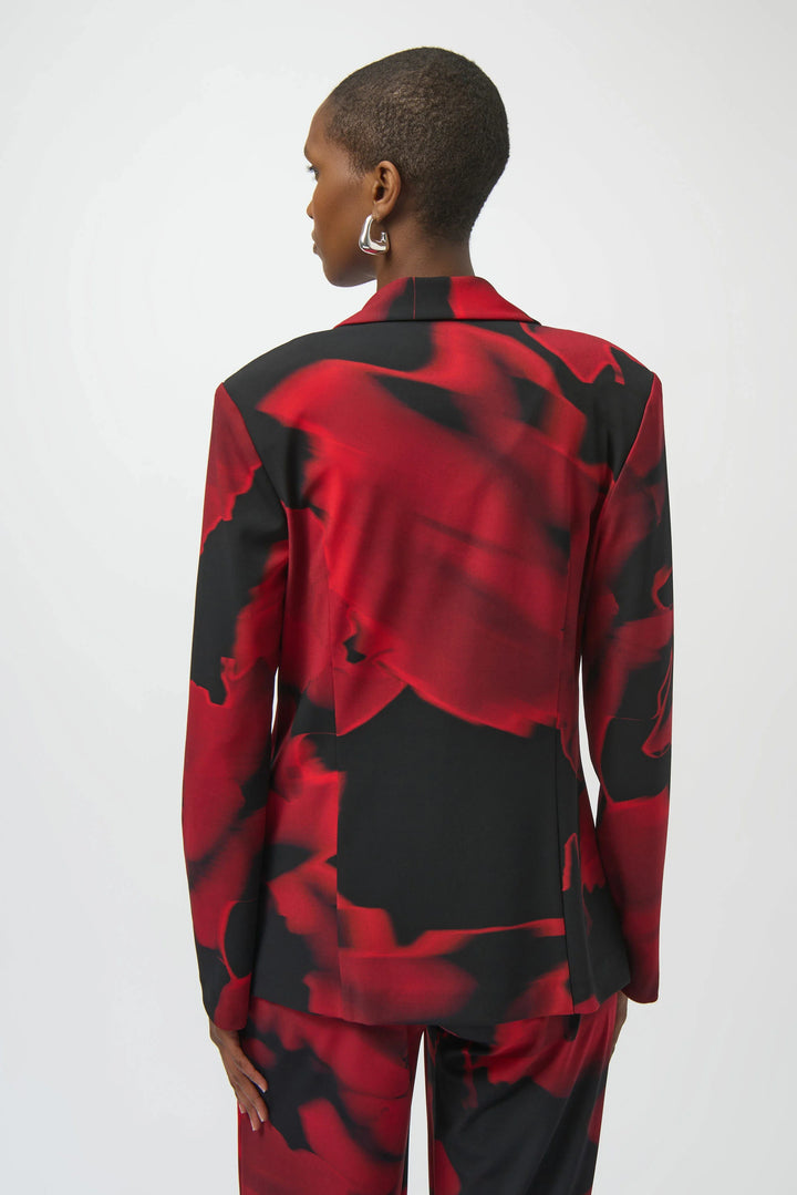 Joseph Ribkoff 254092 Jacket Black/Red
