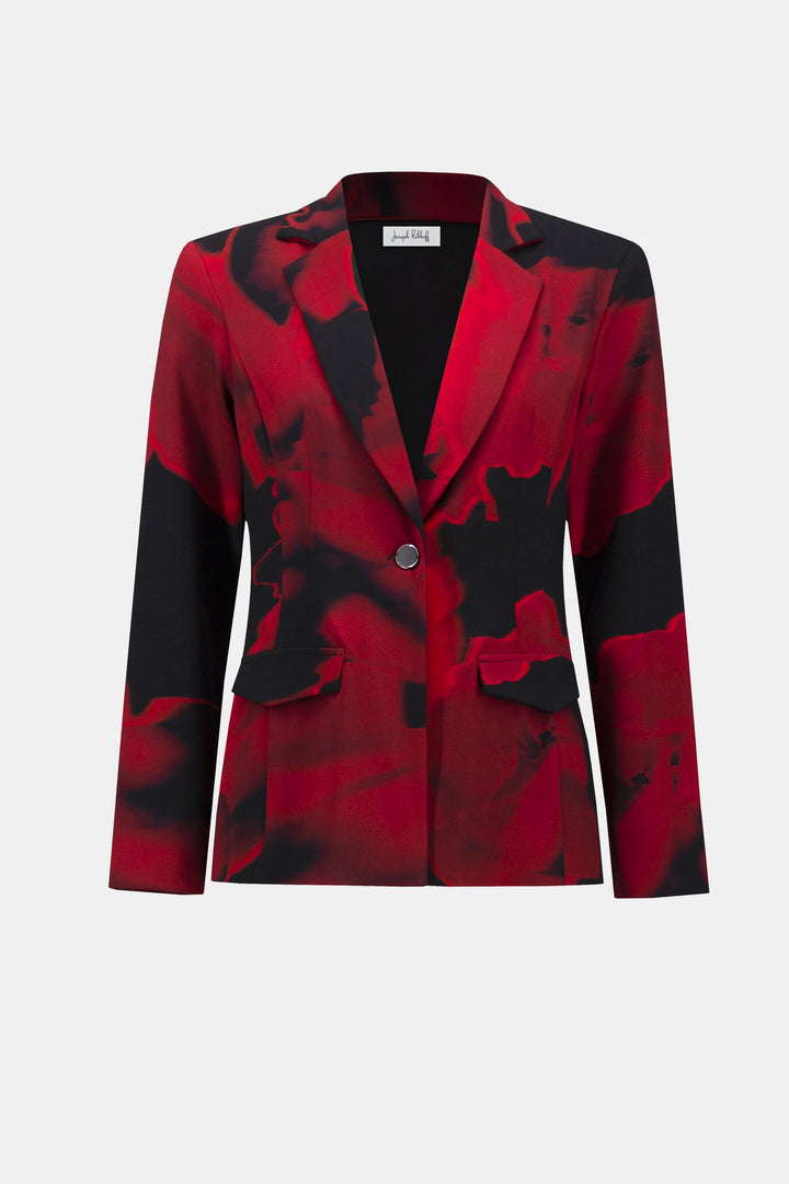 Joseph Ribkoff 254092 Jacket Black/Red