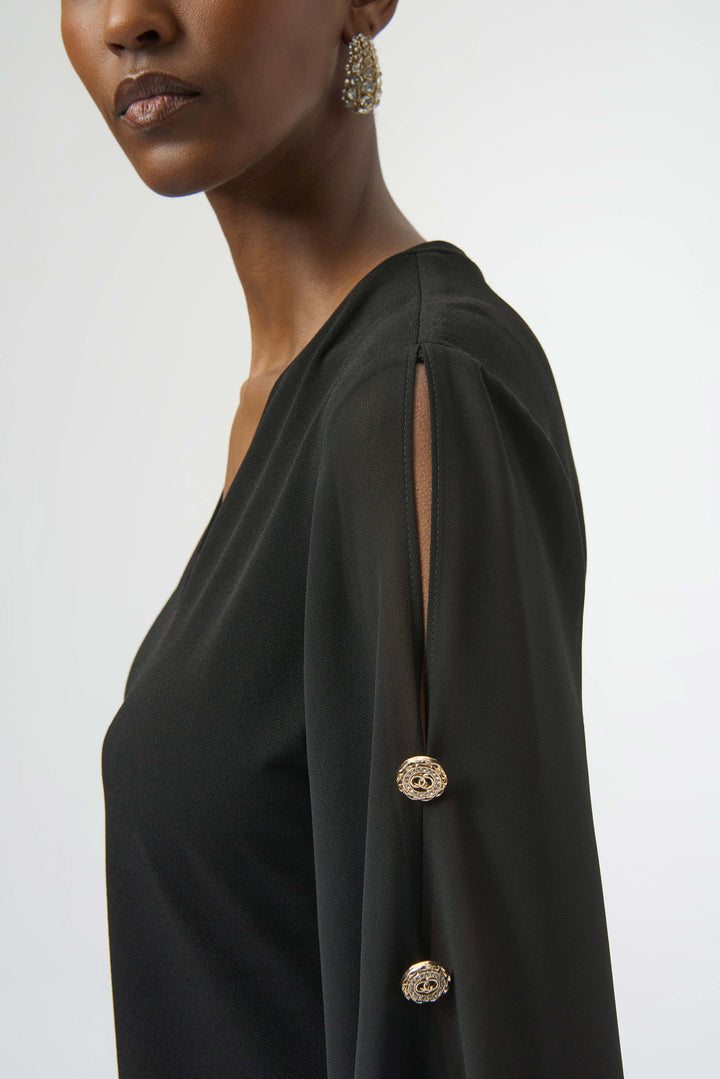 Joseph Ribkoff 254093 Top Black