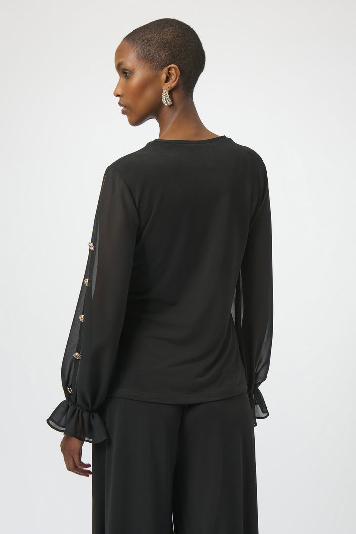 Joseph Ribkoff 254093 Top Black