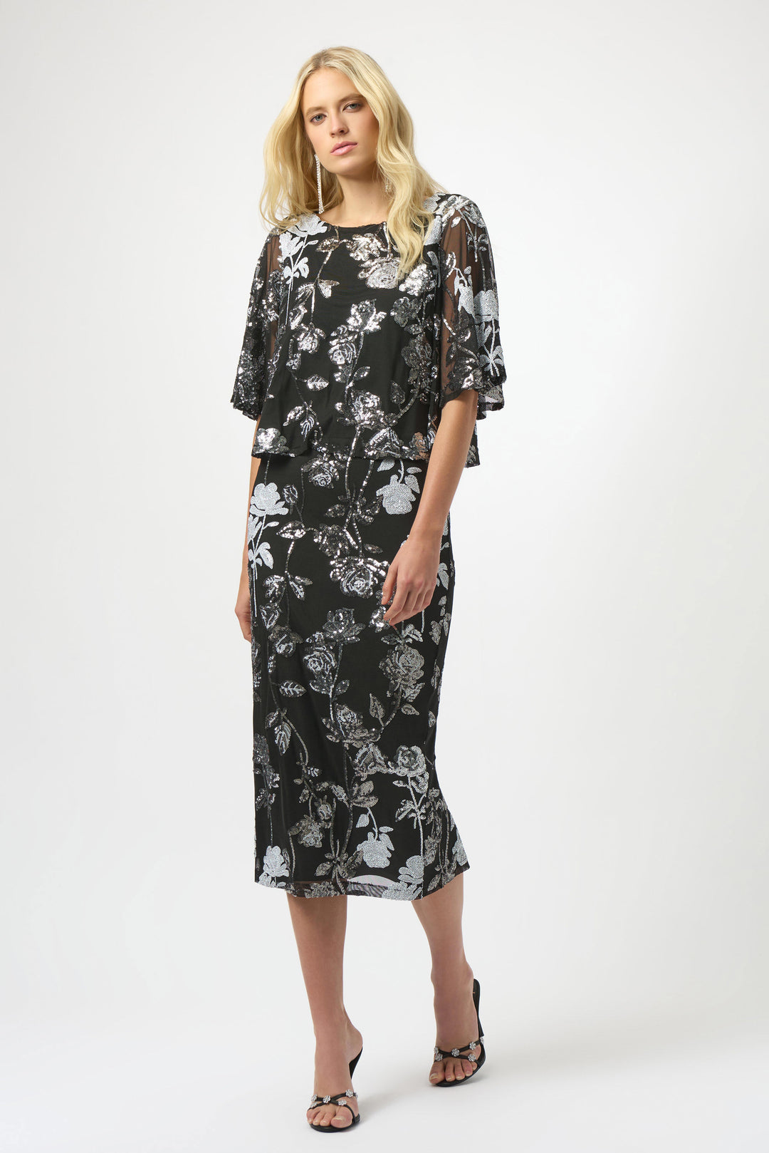 Joseph Ribkoff 254182 Skirt Black/Multi