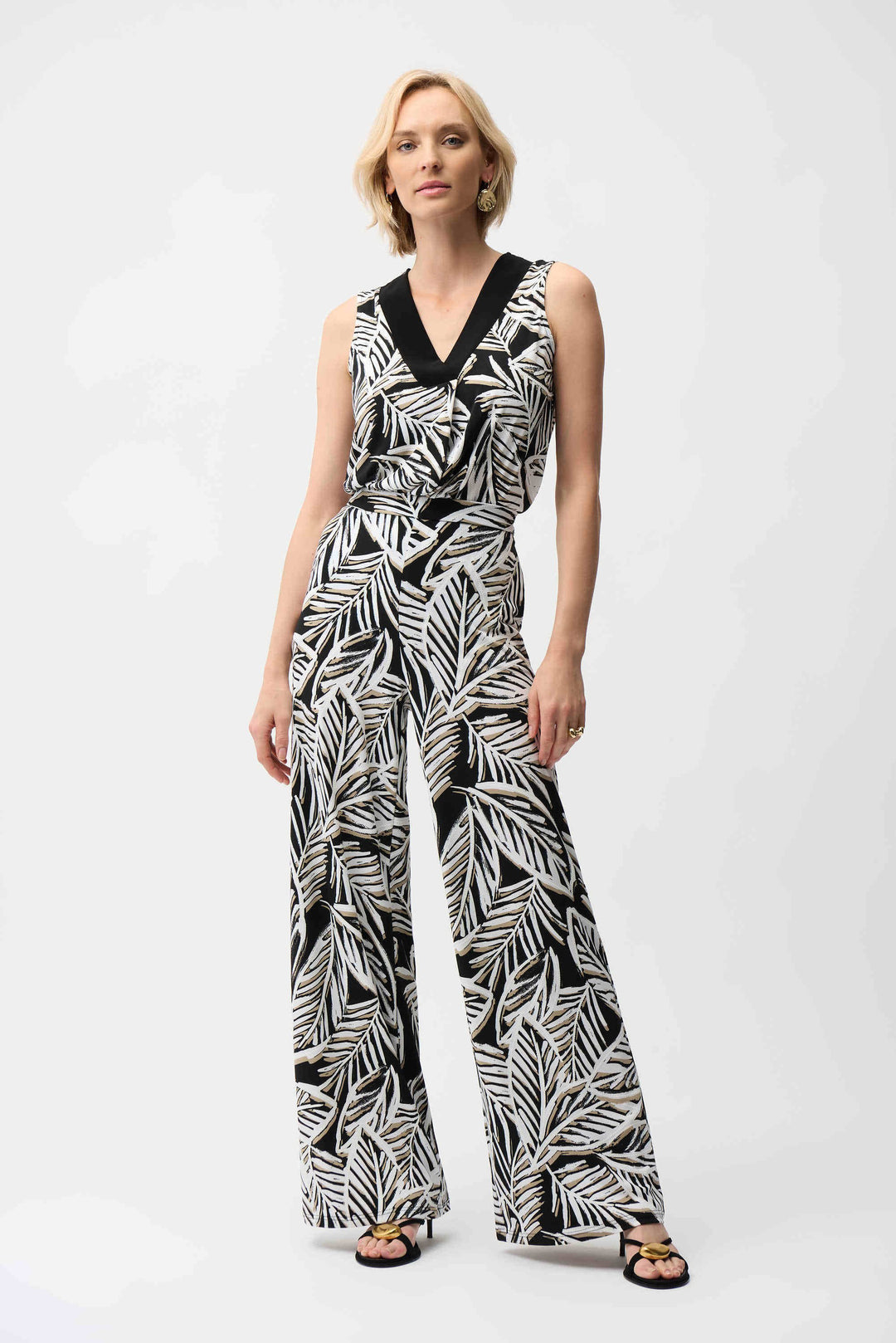 Joseph Ribkoff 261151 Top Black/Multi