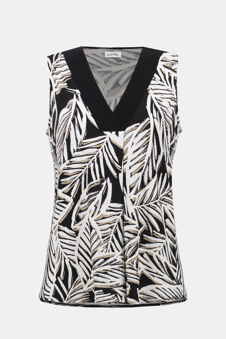 Joseph Ribkoff 261151 Top Black/Multi