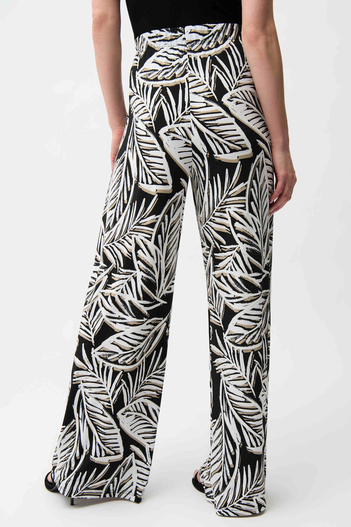 Joseph Ribkoff 261158 Pants Black/Multi